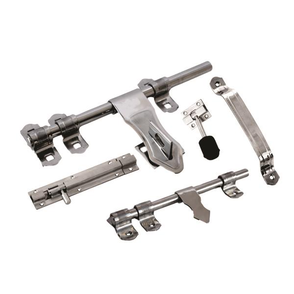 SS Aldrop Handle-Tower Bolt-Door Stopper Door Kit Manufacturer - Exporters Rajkot 