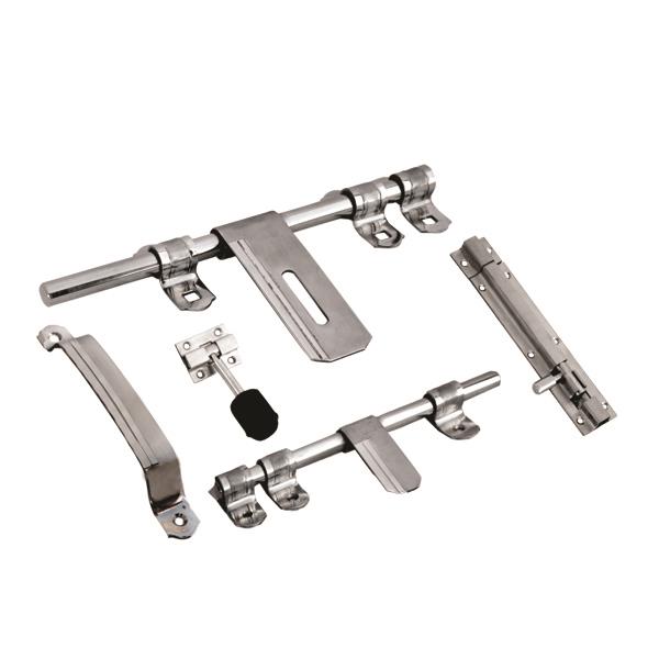  Premium Quality SS Aldrop Handle-Tower Bolt-Door Stopper Door Kit Manufacturer Rajkot