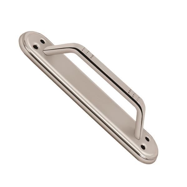 SS Rod Door Pull Handle with Back Plate Design Haedware Steel Wing 