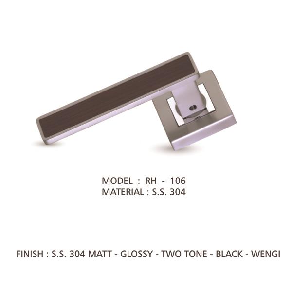 SS Mortise Door Handle - Security Safety Cylinder Mortise Handle Lock