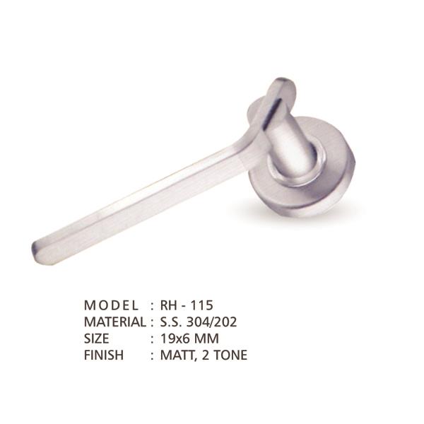 SS Mortise Door Handle Hardware Kit - Steel Wing Ind
