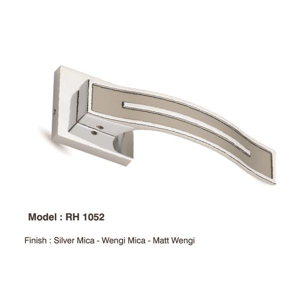 SS Silver Mica Mortise Door Handle